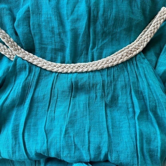 NWOT Indigo soul turquoise tank top. Size 2XL - Picture 5 of 9